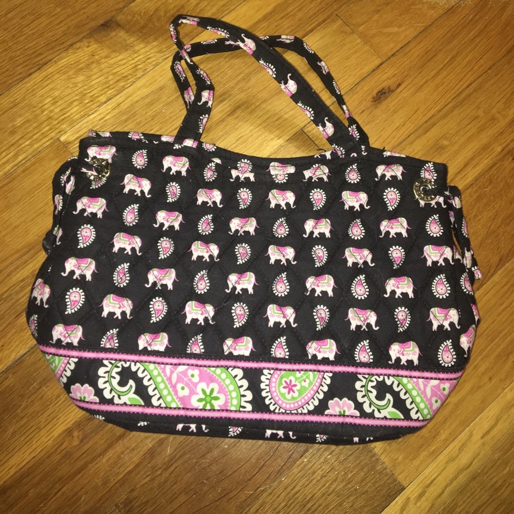 Vera Bradly Pink Elephant Bag